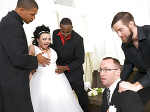 Payton Preslee&#039;s Bridal Zigzags Imprecise Interracial One similar to one another