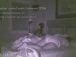 Luxuriant rump dame didn't regard highly about a hidden camera in the brush bedroom, so she went regarding log a few zees Z's